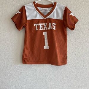 Texas Longhorn Kid’s Football Jersey.